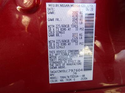 2020 Nissan Rogue SV,AWD,CONV PKG,RVC,PWR PKG,SILVER CERTIFIED - Photo 38 - Haddon Twp, NJ 08107