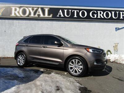 2019 Ford Edge TITANIUM,AWD,NAV,PANO,CONV PKG,SILVER CERTIFIED   - Photo 8 - Haddon Twp, NJ 08107
