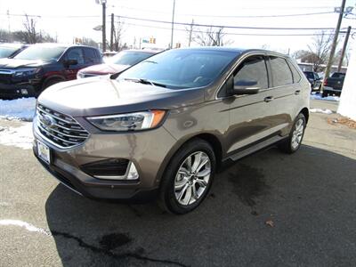 2019 Ford Edge TITANIUM,AWD,NAV,PANO,CONV PKG,SILVER CERTIFIED   - Photo 3 - Haddon Twp, NJ 08107