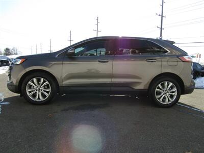 2019 Ford Edge TITANIUM,AWD,NAV,PANO,CONV PKG,SILVER CERTIFIED   - Photo 4 - Haddon Twp, NJ 08107
