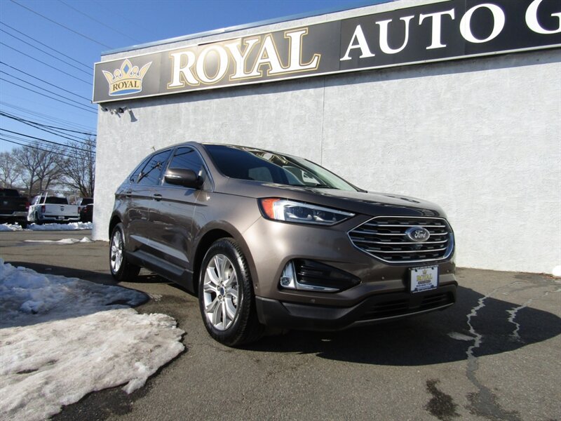 2019 Ford Edge TITANIUM,AWD,NAV,PANO,CONV PKG,SILVER CERTIFIED   - Photo 1 - Haddon Twp, NJ 08107