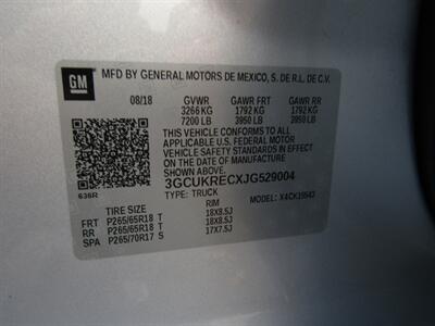 2018 Chevrolet Silverado 1500 LT Z71 4X4, ALL STAR EDITION, ROCKY RIDGE K2 PKG, - Photo 44 - Haddon Twp, NJ 08107