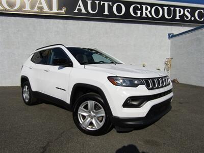 2022 Jeep Compass LATITUDE,4x4,PANOROOF,SILVER,RVC CERTIFIED - Photo 1 - Haddon Twp, NJ 08107