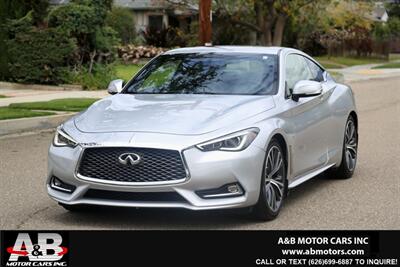 2018 INFINITI Q60 3.0T Luxe with Sensory Package CLEAN TITLE  