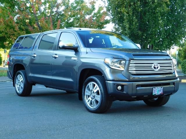 2015 Toyota Tundra PLATINUM / CrewMax / 4WD / FULLY LOADED / 1-OWNER   - Photo 2 - Portland, OR 97217