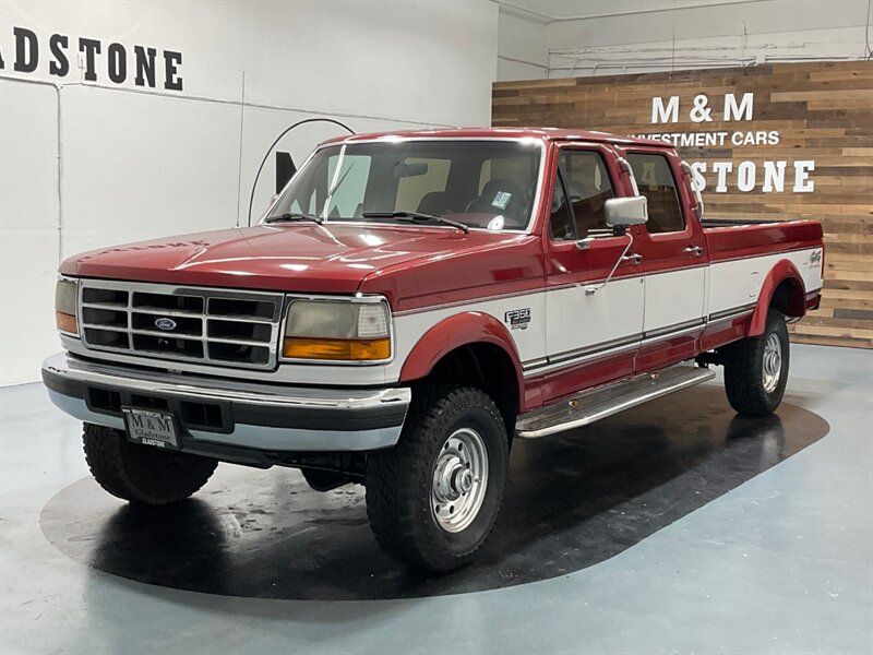 1996 Ford F-350 XLT Crew Cab 4X4 / 7.3L TURBO DIESEL / EXCEL COND  / LOCAL NO RUST - Photo 1 - Gladstone, OR 97027