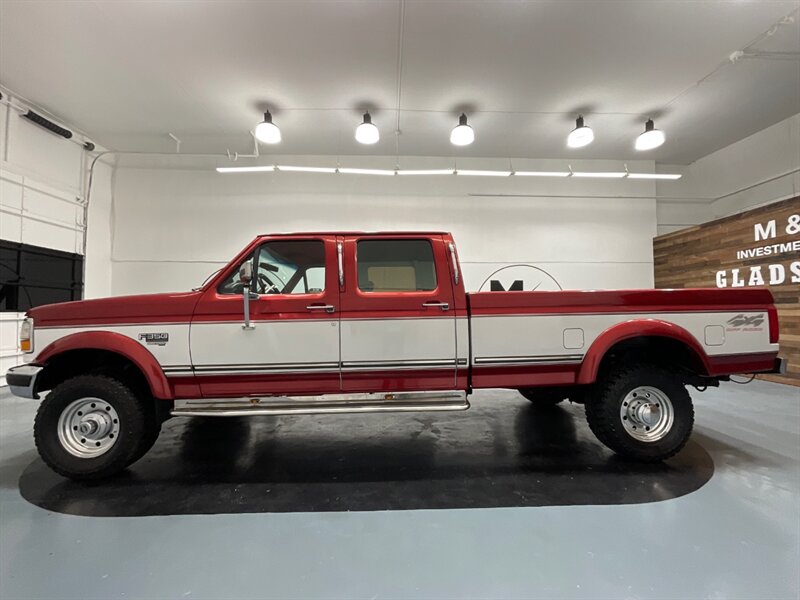 1996 Ford F-350 XLT Crew Cab 4X4 / 7.3L TURBO DIESEL / EXCEL COND  / LOCAL NO RUST - Photo 3 - Gladstone, OR 97027