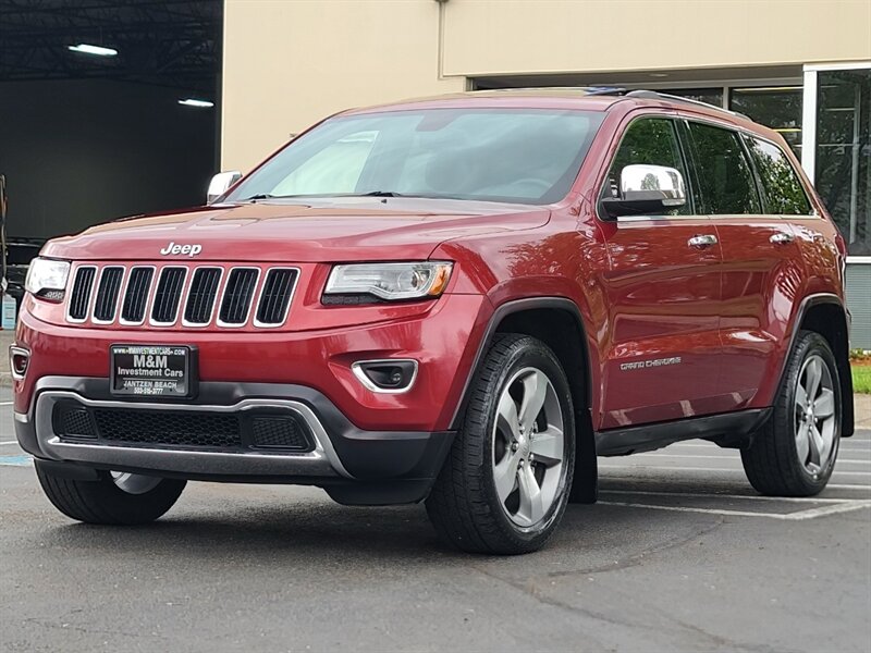 2014 Jeep Grand Cherokee Limited 4X4 / PANO ROOF / 100K MLS / 1-OWNER  / EVERY POSSIBLE OPTION / IMMACULATE SHAPE !! - Photo 1 - Portland, OR 97217