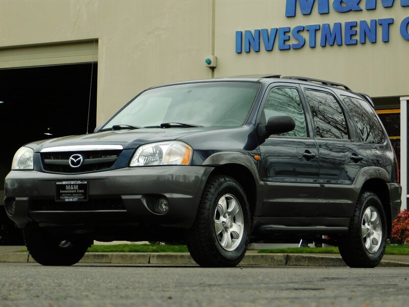 2003 Mazda Tribute ES-V6 4X4 / Heated Leather / Sunroof / New Tires