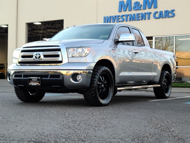 2012 Toyota Tundra DOUBLE CAB / 5.7L / 4X4 / 1-OWNER / 53,000 Miles  / BackUp CAM / KMC Wheels / TOYO MT's / TOP SHAPE !!! - Photo 1 - Portland, OR 97217