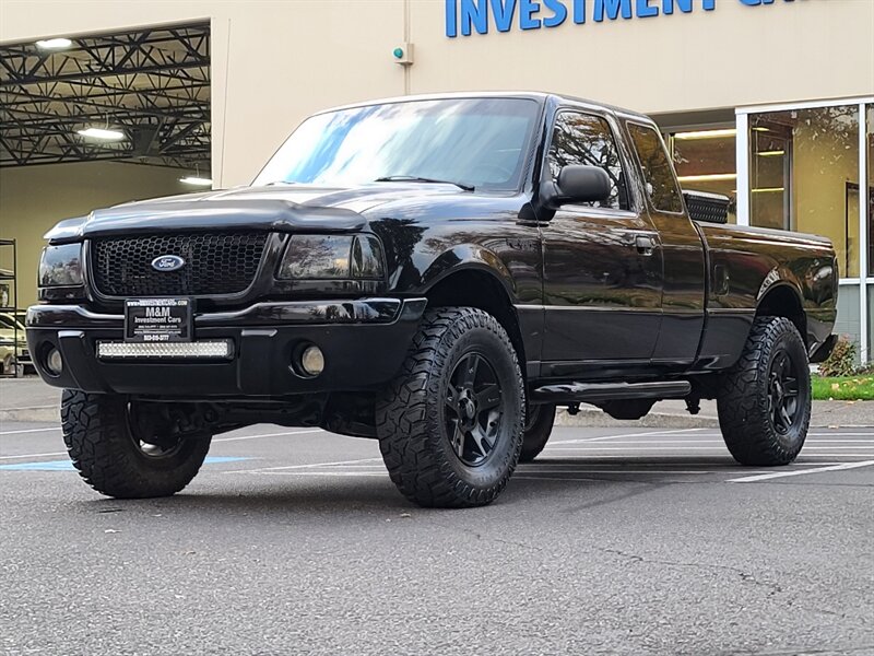 2003 Ford Ranger SUPER CAB 4X4 / V6 4.0L / BLACKED OUT / 106K MILES  / BACK UP CAM / TOOL BOX / EXCELLENT CONDITION - Photo 1 - Portland, OR 97217