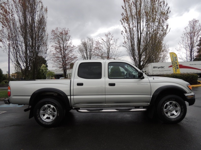 2002 Toyota Tacoma PreRunner V6 / Double Cab / Automatic / 1-Owner   - Photo 4 - Portland, OR 97217