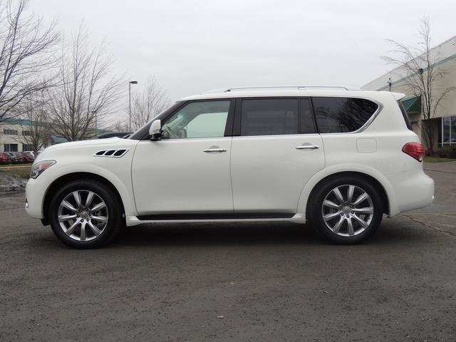 2013 INFINITI QX56 AWD / Navigation / DVDs / 1-OWNER   - Photo 3 - Portland, OR 97217