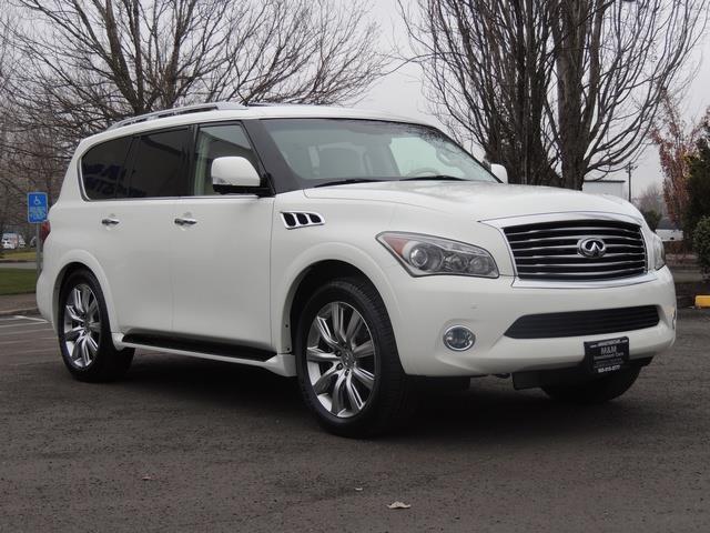 2013 INFINITI QX56 AWD / Navigation / DVDs / 1-OWNER   - Photo 2 - Portland, OR 97217