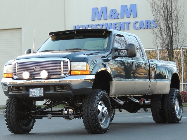 1999 Ford F-350 Lariat/ 4X4 / Dually / 7.3 L Diesel / MONSTER LIFT   - Photo 1 - Portland, OR 97217