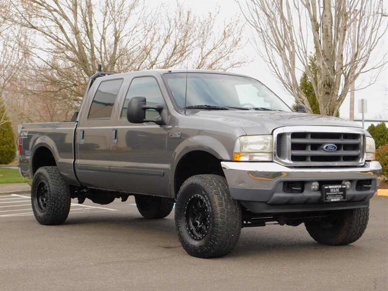 2002 Ford F-250 Lariat Crew Cab 4X4 / 7.3L DIESEL / LIFTED LIFTED   - Photo 2 - Portland, OR 97217