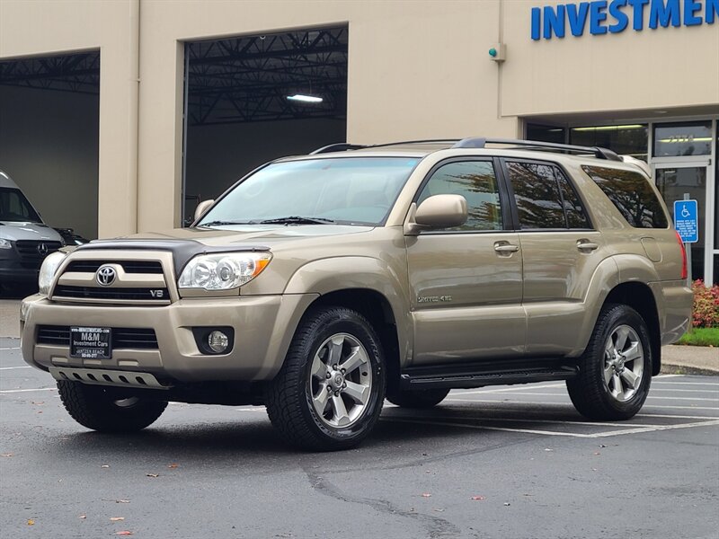 2007 Toyota 4Runner Limited 4X4 / V8 / NEW TIMING BELT / LOADED  / NO RUST / 4.0L / NAVI / CAM / LEATHER / RECORDS / TOP SHAPE ! - Photo 1 - Portland, OR 97217
