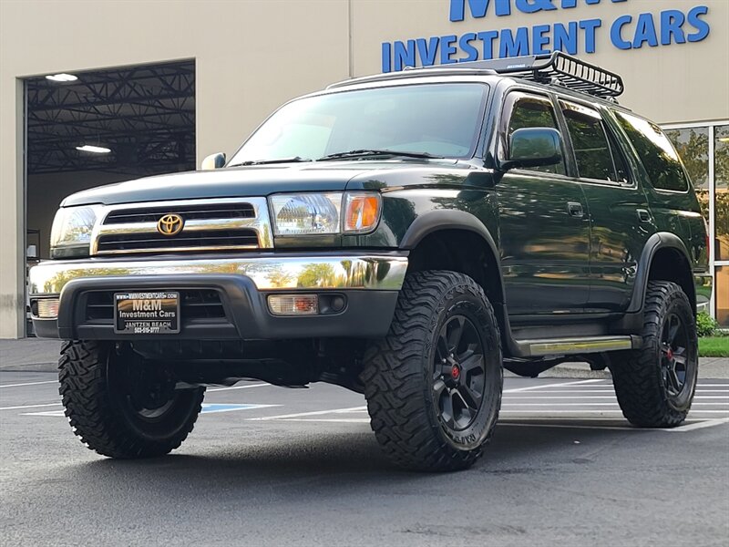 1999 Toyota 4Runner 4X4 V6 3.4L / DIFF LOCK / NEW TIMING BELT / LIFTED  / NEW TIRES / UPGRADED WHEELS / 2-OWNERS / NO RUST / FRESH SERVICE - Photo 1 - Portland, OR 97217