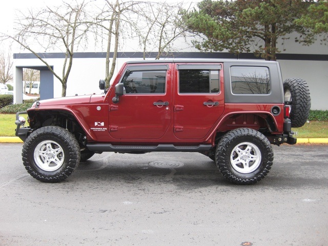 2007 Jeep Wrangler UNLIMITED 4X4 6-SPEED HARD TOP / LIFTED / 45kmiles   - Photo 3 - Portland, OR 97217