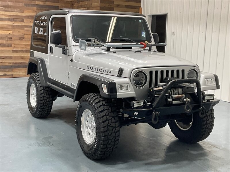 2006 Jeep Wrangler Rubicon 2Dr 4X4 / 4.0L 6Cyl / 6-SPEED MANUAL  / LIFTED w. BRAND NEW TIRES / 1-OWNER LOCAL w. ZERO RUST / 109K MILES