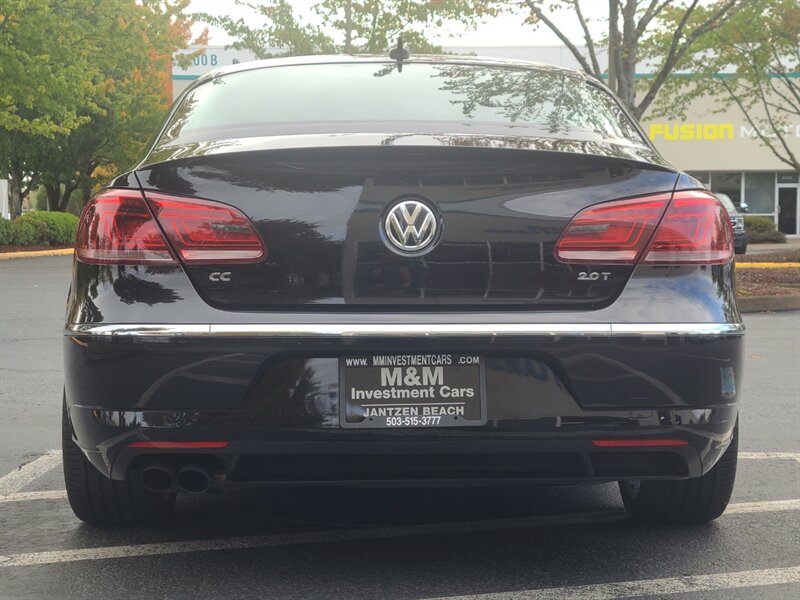 2015 Volkswagen CC 2.0T R-LINE / TURBO / LEATHER / NAVi / 54k MILES / 2-TONE HEATED SEATS / FRESH TRADE / VERY LOW MILES - Photo 6 - Portland, OR 97217