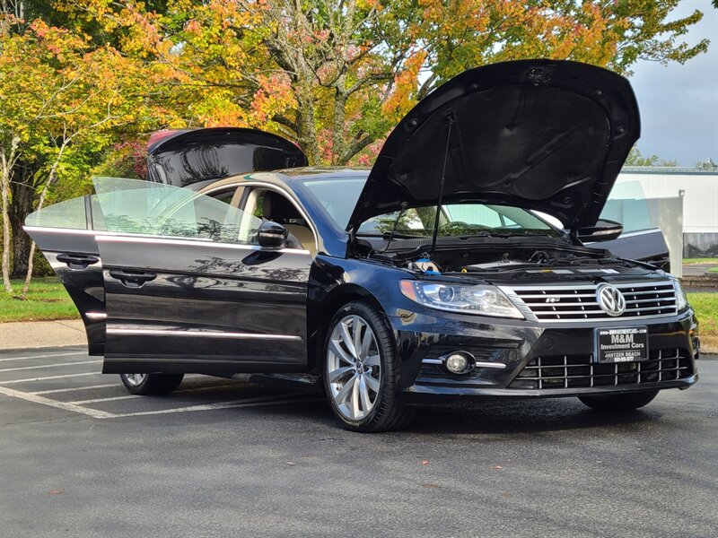2015 Volkswagen CC 2.0T R-LINE / TURBO / LEATHER / NAVi / 54k MILES / 2-TONE HEATED SEATS / FRESH TRADE / VERY LOW MILES - Photo 26 - Portland, OR 97217