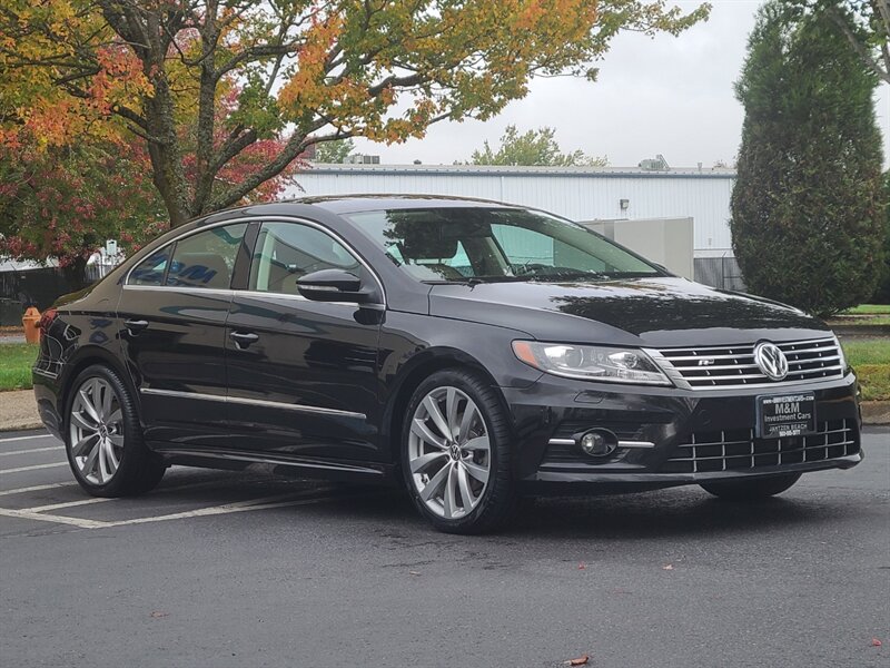 2015 Volkswagen CC 2.0T R-LINE / TURBO / LEATHER / NAVi / 54k MILES / 2-TONE HEATED SEATS / FRESH TRADE / VERY LOW MILES - Photo 2 - Portland, OR 97217