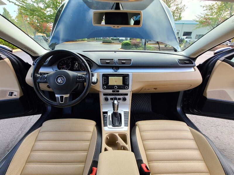 2015 Volkswagen CC 2.0T R-LINE / TURBO / LEATHER / NAVi / 54k MILES / 2-TONE HEATED SEATS / FRESH TRADE / VERY LOW MILES - Photo 18 - Portland, OR 97217