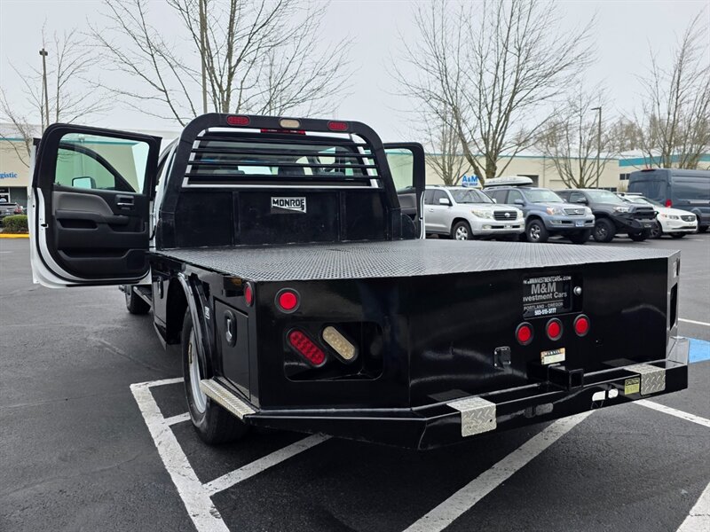 2015 Chevrolet Silverado 3500 FLAT BED DUALLY 4X4 6.6L DURAMAX DIESEL 39K MILES / LONG BED / 1-TON / ALLISON / LOW MILES - Photo 7 - Portland, OR 97217