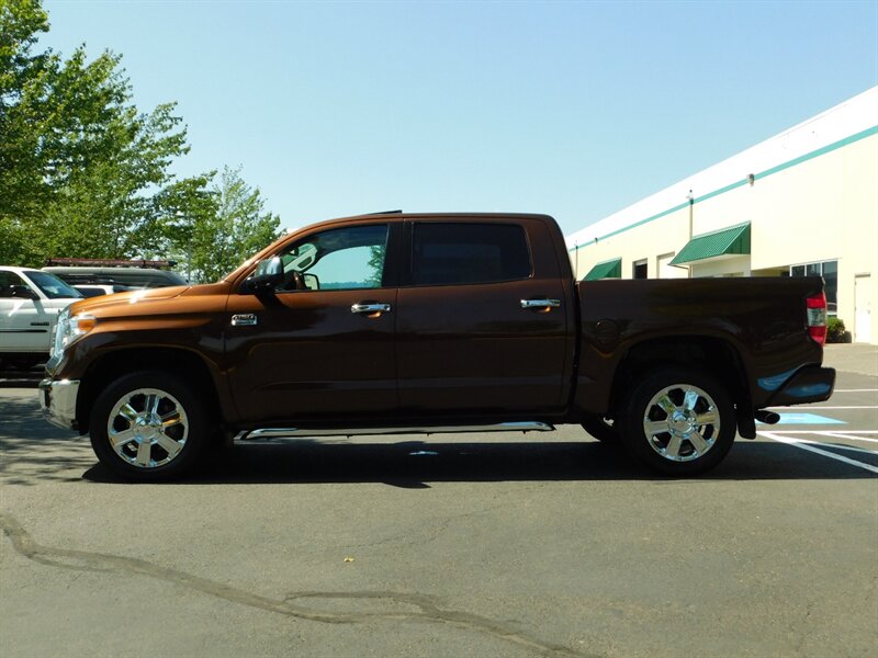 2015 Toyota Tundra 1794 Edition CrewMax 4X4 5.7L LOADED / LOW MILES   - Photo 3 - Portland, OR 97217