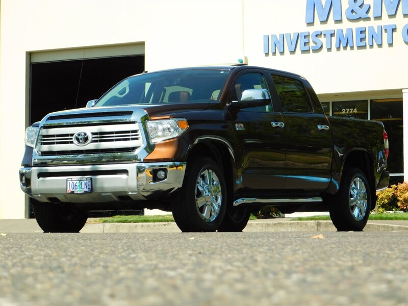 2015 Toyota Tundra 1794 Edition CrewMax 4X4 5.7L LOADED / LOW MILES   - Photo 1 - Portland, OR 97217