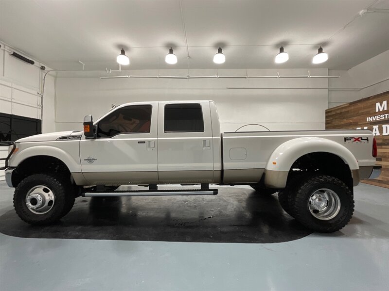 2011 Ford F-350 Lariat 4X4 / 6.7L DIESEL / DUALLY / LIFTED  / ULTIMATE PKG / NEW TIRES - Photo 3 - Gladstone, OR 97027