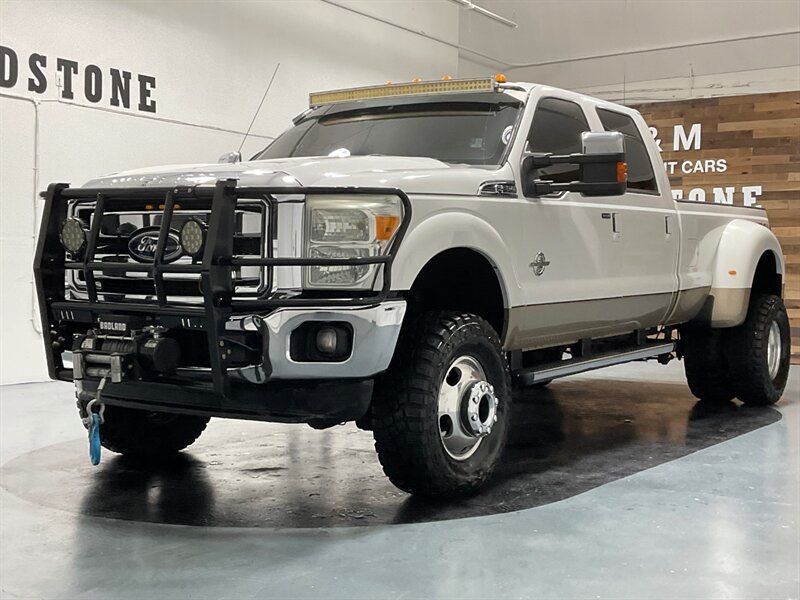 2011 Ford F-350 Lariat 4X4 / 6.7L DIESEL / DUALLY / LIFTED  / ULTIMATE PKG / NEW TIRES - Photo 63 - Gladstone, OR 97027
