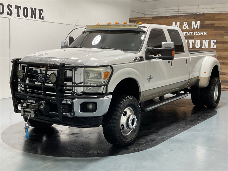 2011 Ford F-350 Lariat 4X4 / 6.7L DIESEL / DUALLY / LIFTED  / ULTIMATE PKG / NEW TIRES - Photo 1 - Gladstone, OR 97027