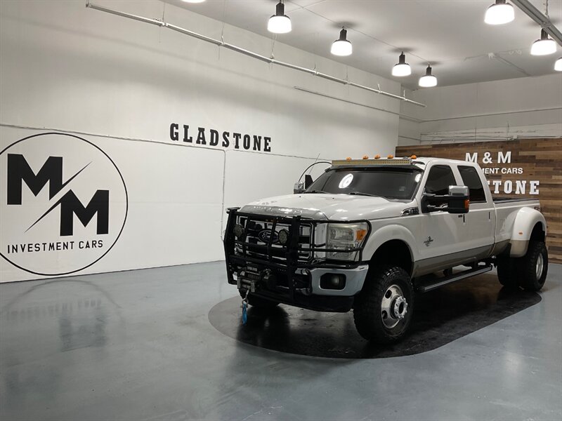 2011 Ford F-350 Lariat 4X4 / 6.7L DIESEL / DUALLY / LIFTED  / ULTIMATE PKG / NEW TIRES - Photo 65 - Gladstone, OR 97027