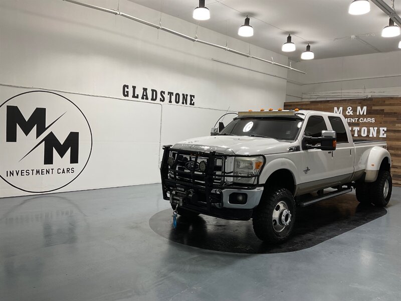2011 Ford F-350 Lariat 4X4 / 6.7L DIESEL / DUALLY / LIFTED  / ULTIMATE PKG / NEW TIRES - Photo 25 - Gladstone, OR 97027