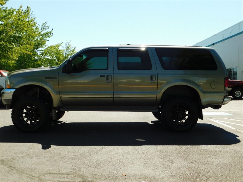 2002 Ford Excursion Limited 4X4 / 7.3L DIESEL / Leather / LIFTED LIFTE   - Photo 3 - Portland, OR 97217