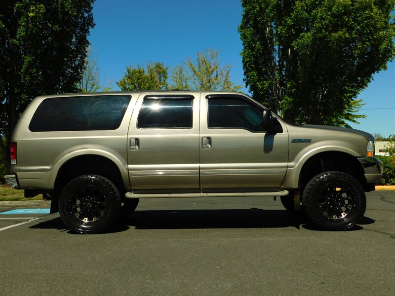 2002 Ford Excursion Limited 4X4 / 7.3L DIESEL / Leather / LIFTED LIFTE   - Photo 4 - Portland, OR 97217