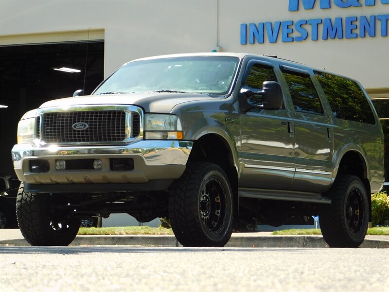 2002 Ford Excursion Limited 4X4 / 7.3L DIESEL / Leather / LIFTED LIFTE   - Photo 1 - Portland, OR 97217