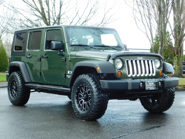 2007 Jeep Wrangler Unlimited X / 4Dr / 4X4 / LIFTED NEW WHEELS TIRES   - Photo 2 - Portland, OR 97217