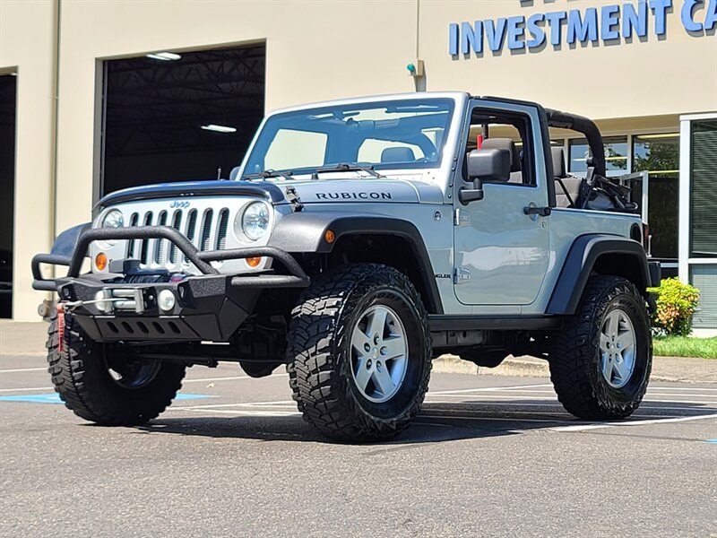 2012 Jeep Wrangler Rubicon 4X4 Trail Rated / Steel Bumpers / SMITTY  BILT Winch / Heated Seats / Navigation / GOODYEARS / CUSTOM LIFTED / 61K MILES !!! - Photo 1 - Portland, OR 97217