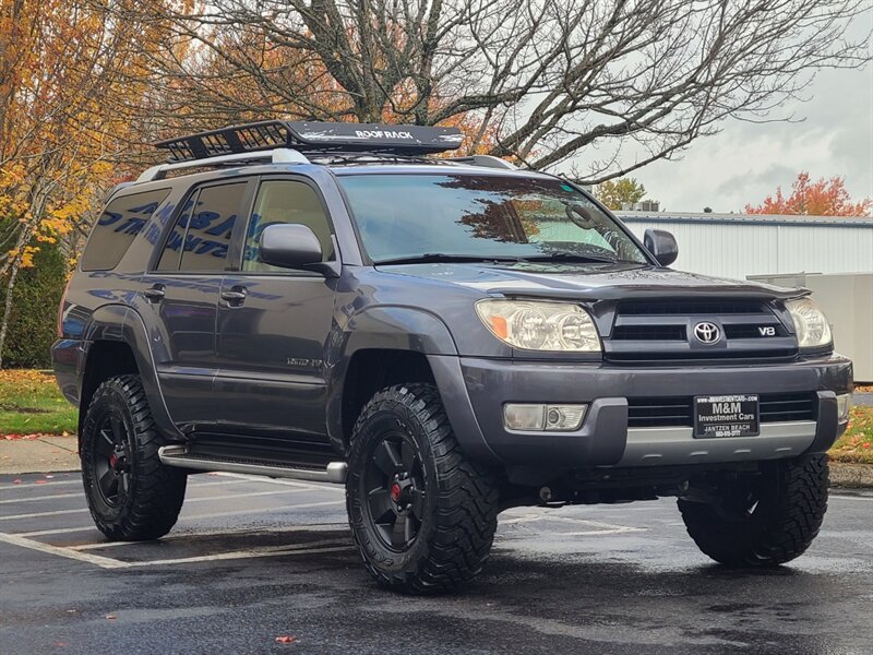 2003 Toyota 4Runner LIMITED / 4X4 / V8 4.7L / NEW TIMING BELT / LIFTED  / SUN ROOF / HEATED LEATHER / NEW LIFT + NEW TIRES - Photo 2 - Portland, OR 97217