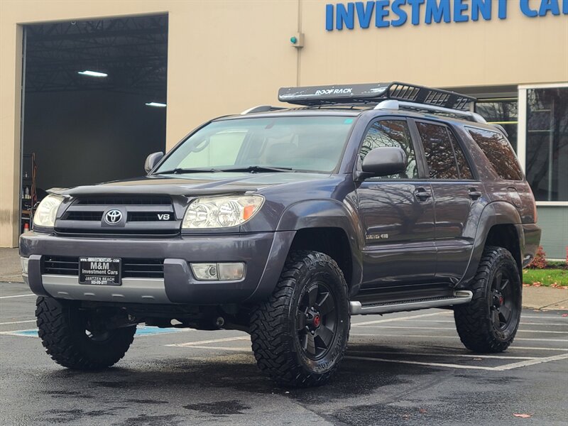 2003 Toyota 4Runner LIMITED / 4X4 / V8 4.7L / NEW TIMING BELT / LIFTED  / SUN ROOF / HEATED LEATHER / NEW LIFT + NEW TIRES - Photo 1 - Portland, OR 97217