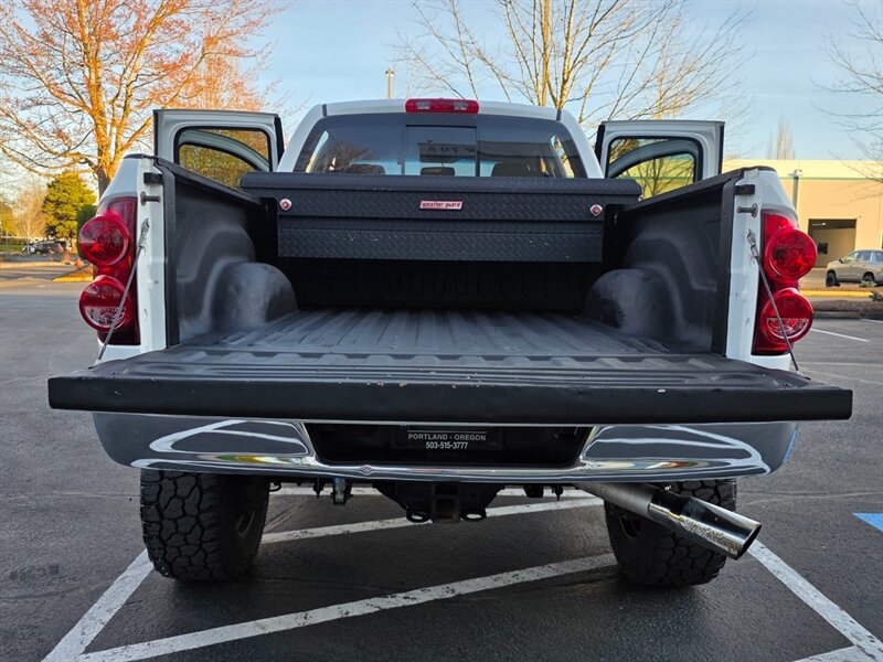 2007 Dodge Ram 2500 Laramie 4X4 / 5.9 L CUMMINS DIESEL / THUREN LIFT / High Output / MOTO METAL WHEELS / FALKEN Tires / Custom UPGRADES !! - Photo 17 - Portland, OR 97217