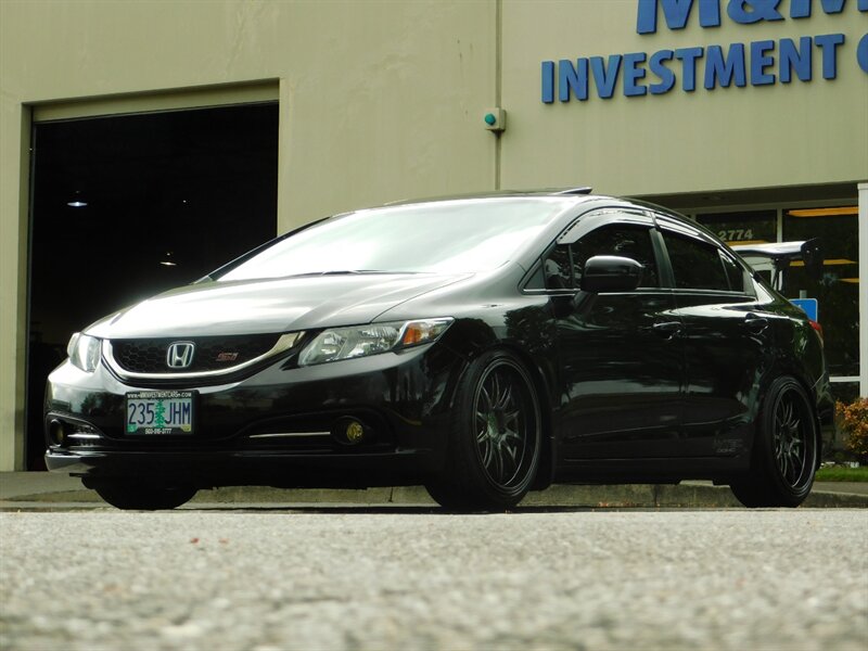 2015 Honda Civic Si 4DR Sedan 6SPD Manual 54K miles Custom wheels   - Photo 1 - Portland, OR 97217
