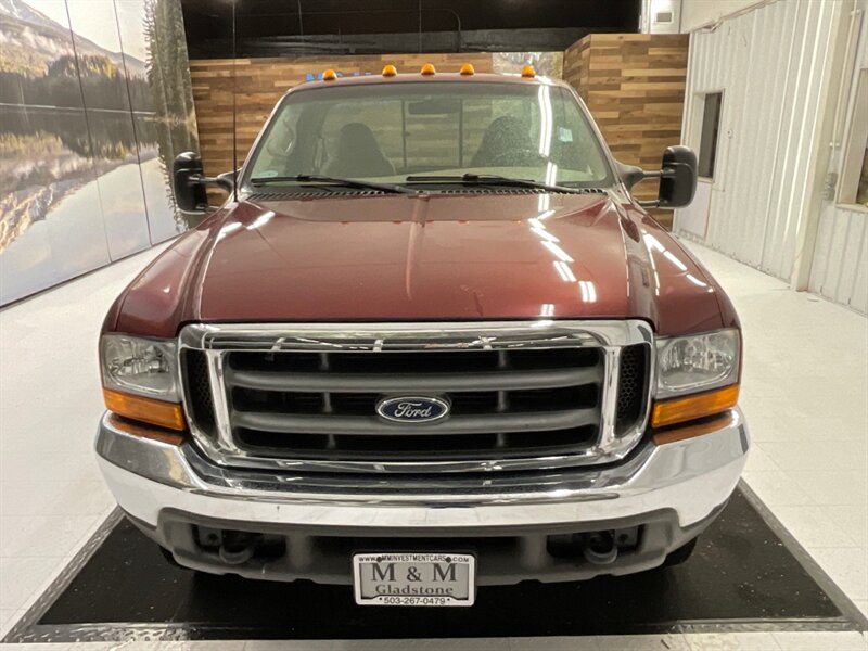 1999 Ford F-550 LARIAT 4X4 /V10 / TILT UP FLAT BED / 41,000 MILES  / Regular Cab / DUALLY / F-550/ 1-OWNER LOCAL / RUST FREE / Leather Seats / LOW LOW MILES - Photo 7 - Gladstone, OR 97027