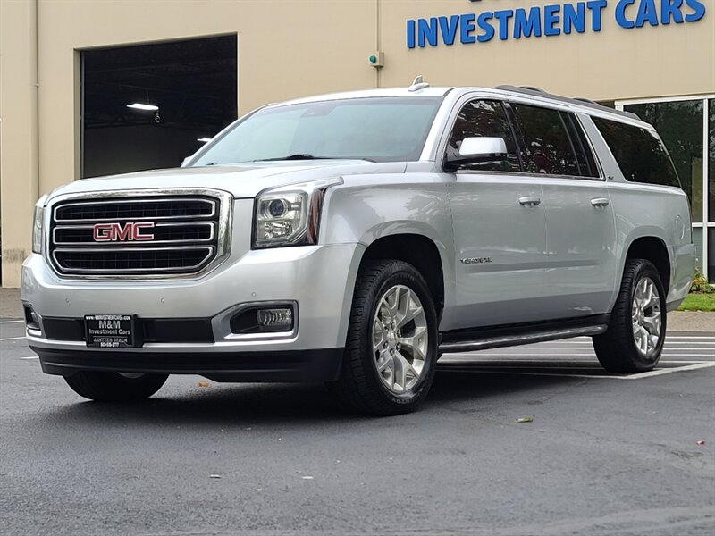 2015 GMC Yukon XL 4X4 PURE LUXURY/ Long Wheel Base / FULLY LOADED  / Sun Roof / Navigation / Camera / DVD / 3RD Seats / Heated & Cooled Leather / Every Possible Option - Photo 1 - Portland, OR 97217