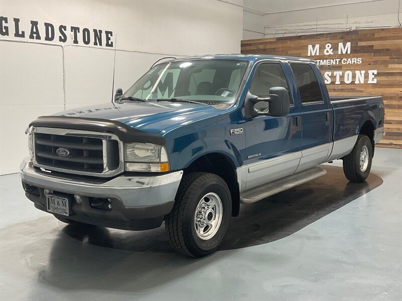2002 Ford F-250 Super Duty Lariat 4X4 / 7.3L DIESEL / 6-SPEED 112k RUST FREE  / Leather & LOW MILES - Photo 1 - Gladstone, OR 97027