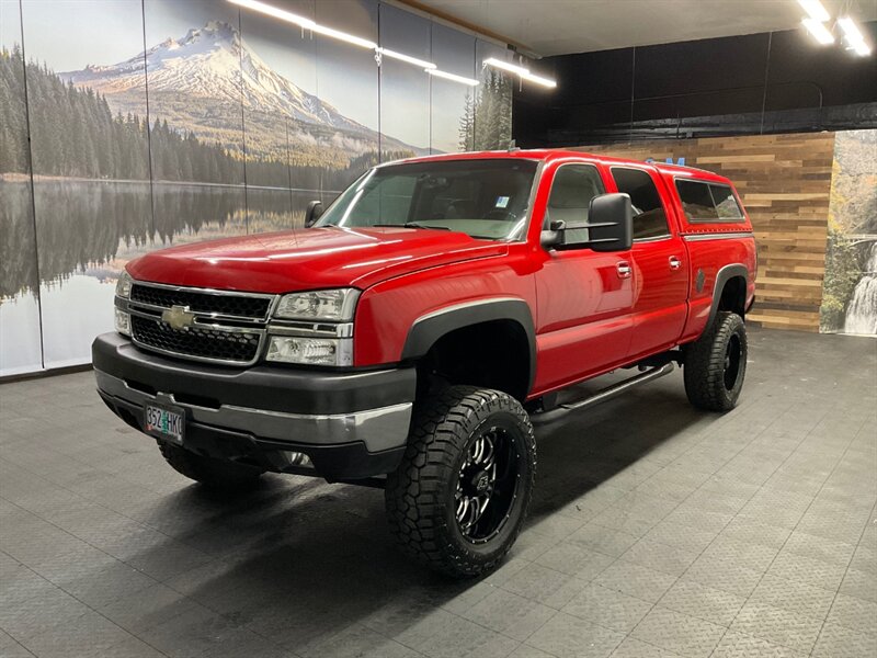 2006 Chevrolet Silverado 2500 LT Crew Cab 4X4 / 6.6L DIESEL / Leather / LIFTED  LOCAL OREGON TRUCK / RUST FREE / LIFTED w/ 35 " TIRES & 20 " AE WHEELS / SHARP & SUPER CLEAN !! - Photo 1 - Gladstone, OR 97027