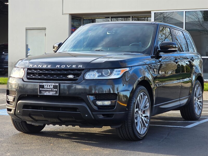 2014 Land Rover Range Rover Sport SUPERCHARGED 4X4 / V8 5.OL / PANO-ROOF / LOW MILES  / HEATED & COOLED LEATHER / FULLY EQUIPPED / BRIDGESTONE TIRES